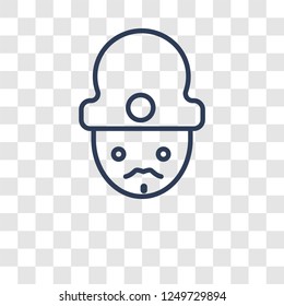 Pilgrim icon. Trendy Pilgrim logo concept on transparent background from United States of America collection