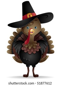 Pilgrim Turkey - Vector