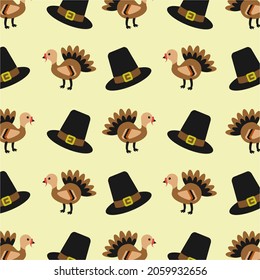 pilgrim vector element, pattern vector background