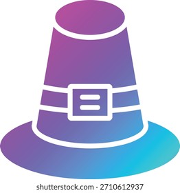 Ilustración de diseño de icono de Vector peregrino