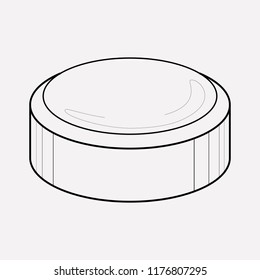 Pill battery icon line element. Vector illustration of pill battery icon line isolated on clean background for your web mobile app logo design.