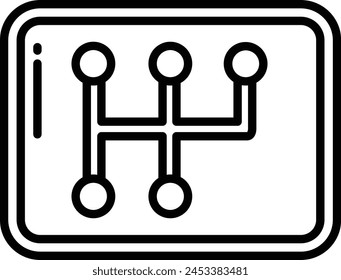 Pill bottle outline icon vector illustration