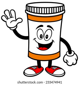 Pill Bottle Waving