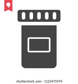 pill box vector icon