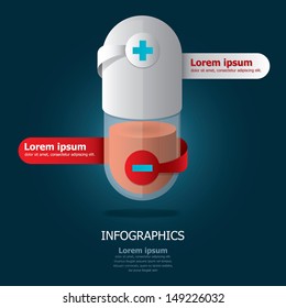 Pill Capsule Design Template