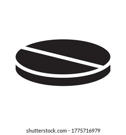 pill capsule icon vector design template