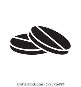 pill capsule icon vector design template
