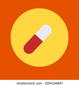 pill, drug icon vector