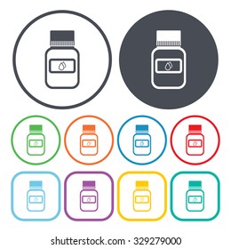 Pill icon. 