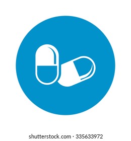 Pill icon. 