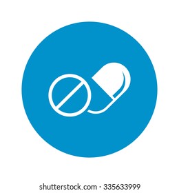 Pill icon. 
