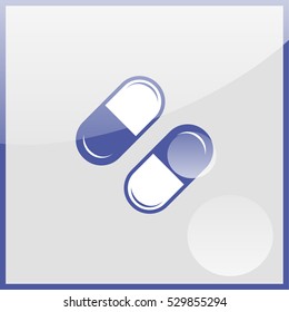 Pill icon.