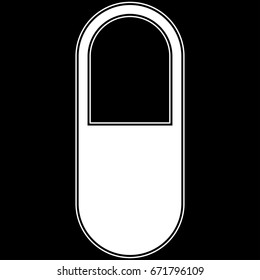 Pill icon .