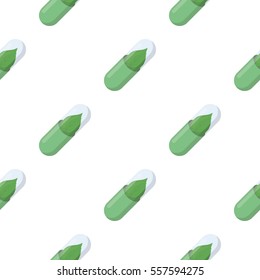Pill icon cartoon. Single medicine icon from the big medical, healthcare cartoon.