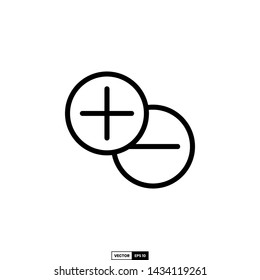 Pill icon, design inspiration vector template for interface and any purpose