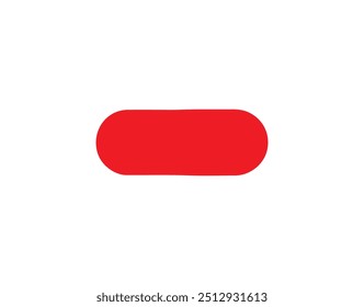 Pill icon. Flat design style eps 10 vector illustration.