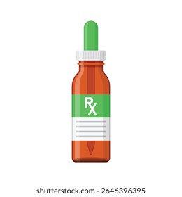 Pill icon in flat style. Drug vector illustration on isolated background. Medicine pharmacy sign business concept.