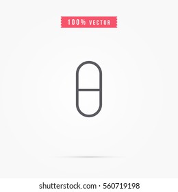 pill icon for medicine