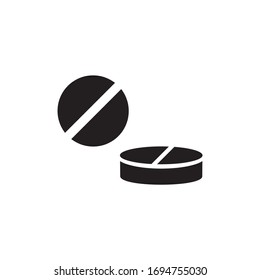 PILL ICON , TABLET ICON VECTOR