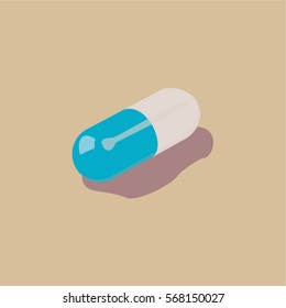 pill icon vector