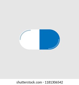 Pill icon vector design isolated