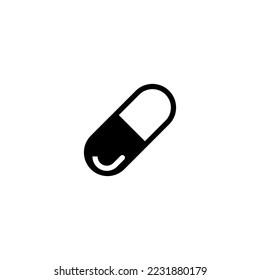 Vektordesign-Vorlagen für Pillensymbole