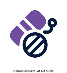 pill icon. vector dual tone icon for your website, mobile, presentation, and logo design.