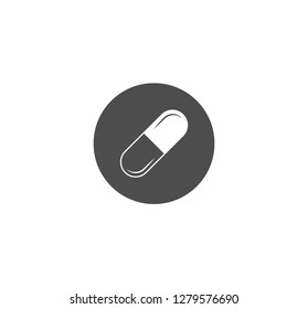 Pill icon . Vector . EPS 10