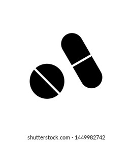 Pill icon  Vector EPS 10