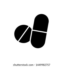 Pill icon  Vector EPS 10