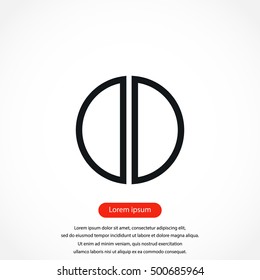 pill icon vector, flat design best vector icon