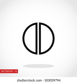 pill icon vector, flat design best vector icon