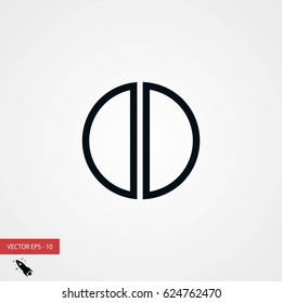 pill icon vector, flat design best vector icon