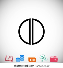 pill icon vector, flat design best vector icon