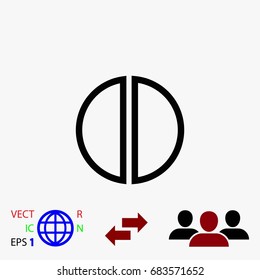 pill icon vector, flat design best vector icon