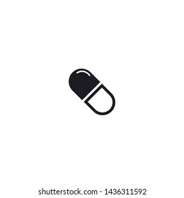 Pill Icon Vector Illustration Eps