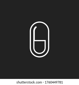 pill Icon. Vector illustration EPS 10.
