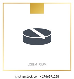 Pill Icon. Vector illustration EPS 10.