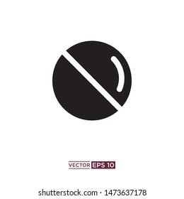 pill icon vector illustration template logo design