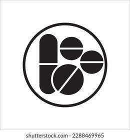 pill line new vector icon