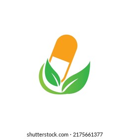 pill logo vector icon illustration design