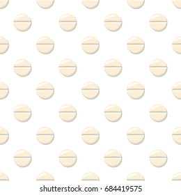 Pill pattern seamless