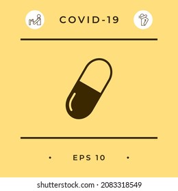 Icono de símbolo de la toma de imágenes, elementos para su diseño
