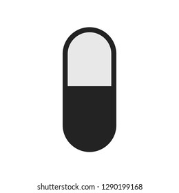 pill and tablet icon vector, drugs solid logo illustration, pictogram isolated on white