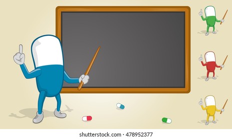 Pill Teaching With Blackboard