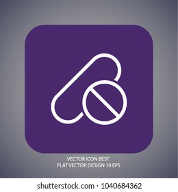 Pill Vector icon
