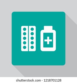 Pill Vector icon