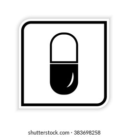 Pill -  vector icon