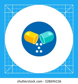 Pill Vector Icon
