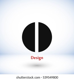 pill vector icon, flat design best vector icon